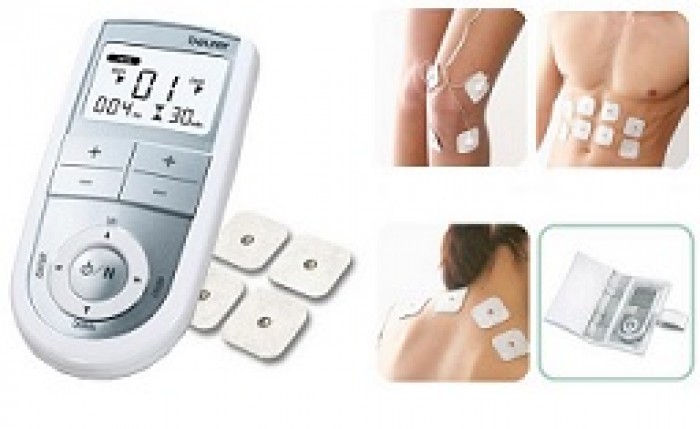 BEURER DIGITAL TENS / EMS 4 ELECTRODES ELECTRONIC STIMULATION UNIT - EM 41