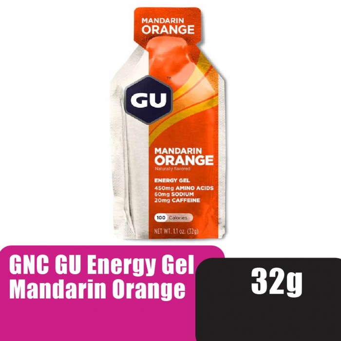 [HTM Online Exclusive] GNC Gu Energy Gel 32g - Manadarin Orange