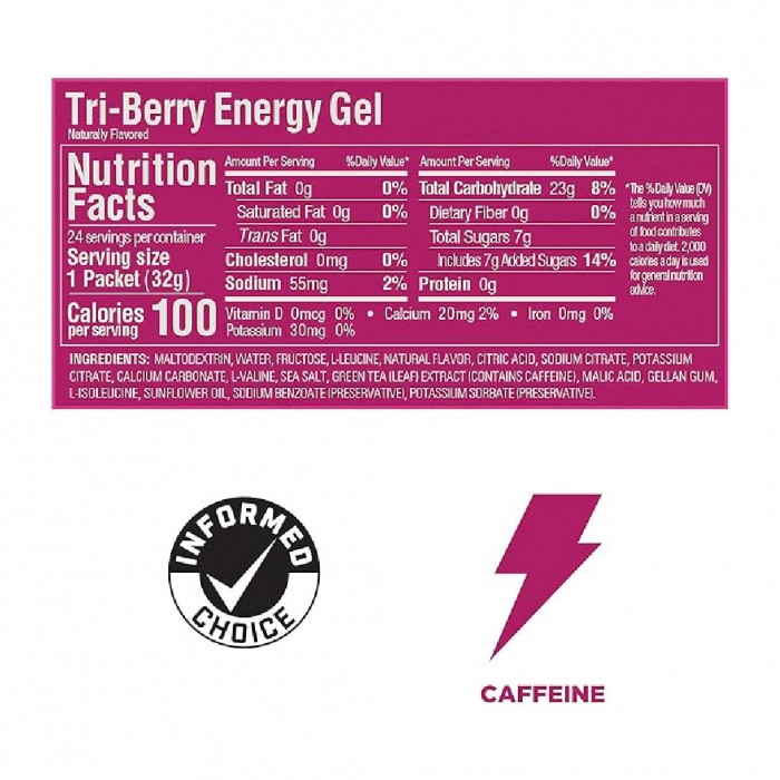 ]HTM Online Exclusive] GNC Gu Energy Gel 32g (Tri-Berry)