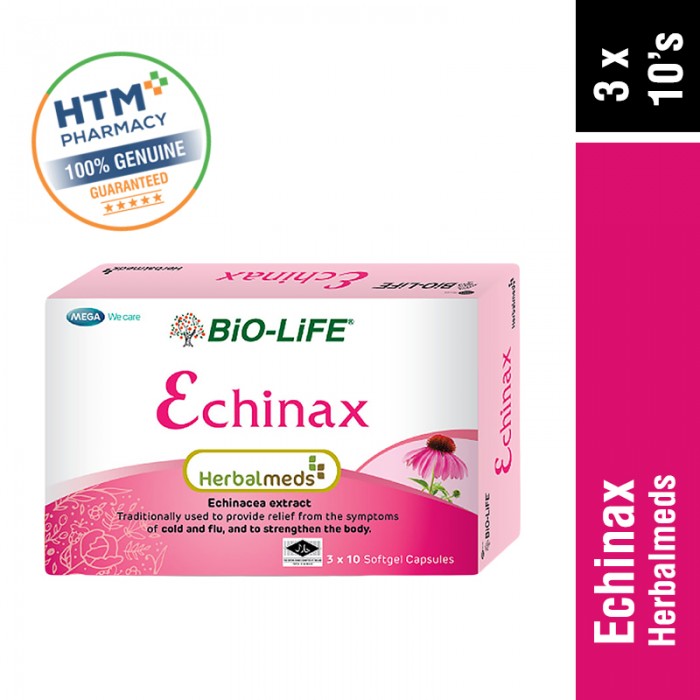 Bio-Life Herbalmeds Echinax 30'S