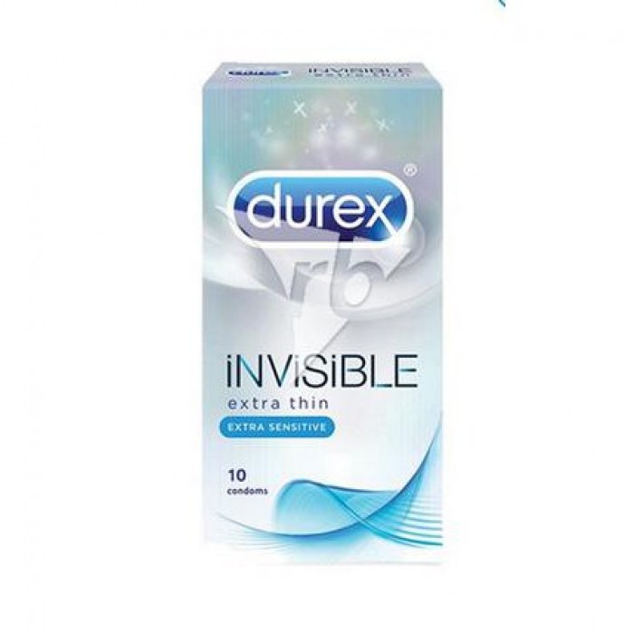 Durex Invisible Extra Thin Extra Sensitive 10'S