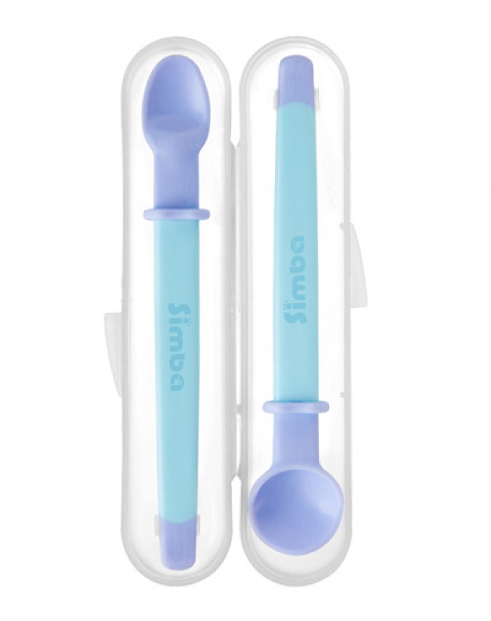 Simba Yummy Feeding Spoon Set (Blueberry) (3391)