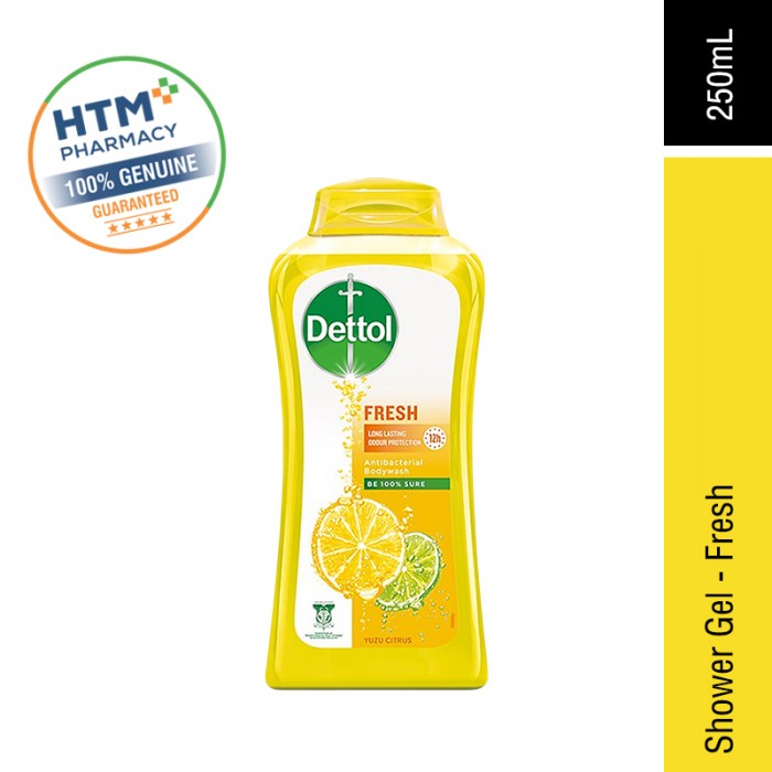 DETTOL SHOWER GEL 250ML-FRESH