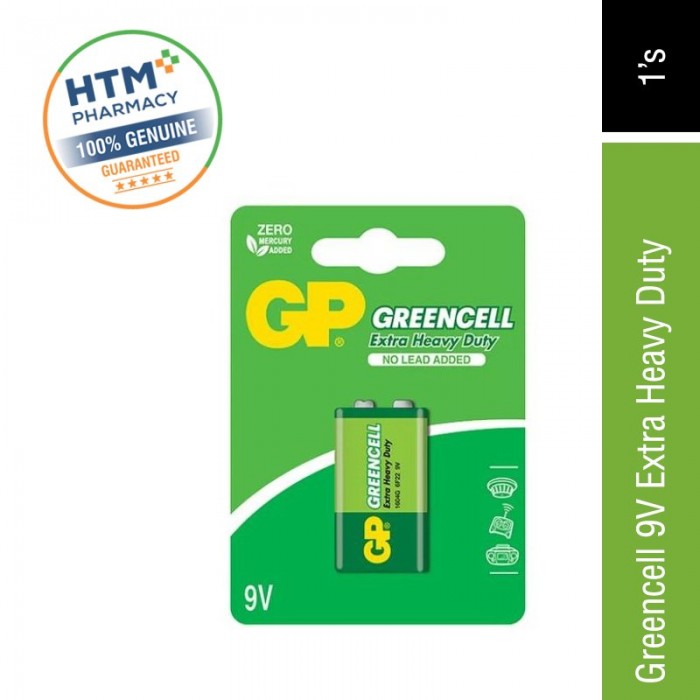 GP Battery Greencell Ehd 9V