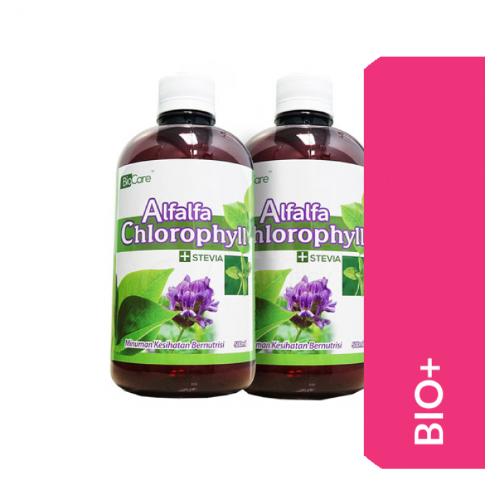 Bio+ Alfalfa Chlorophyll 500mlx2