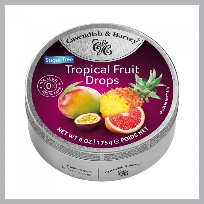 Cavendish & Harvey Free Tropical Fruit 175g