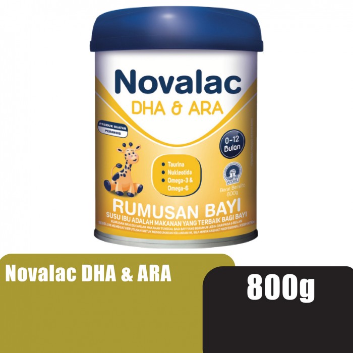 Novalac Dha & Ara 800G 0-12 Bulan