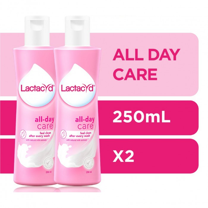 Lactacyd Feminine Hygiene 250ml x 2 - All Day Care