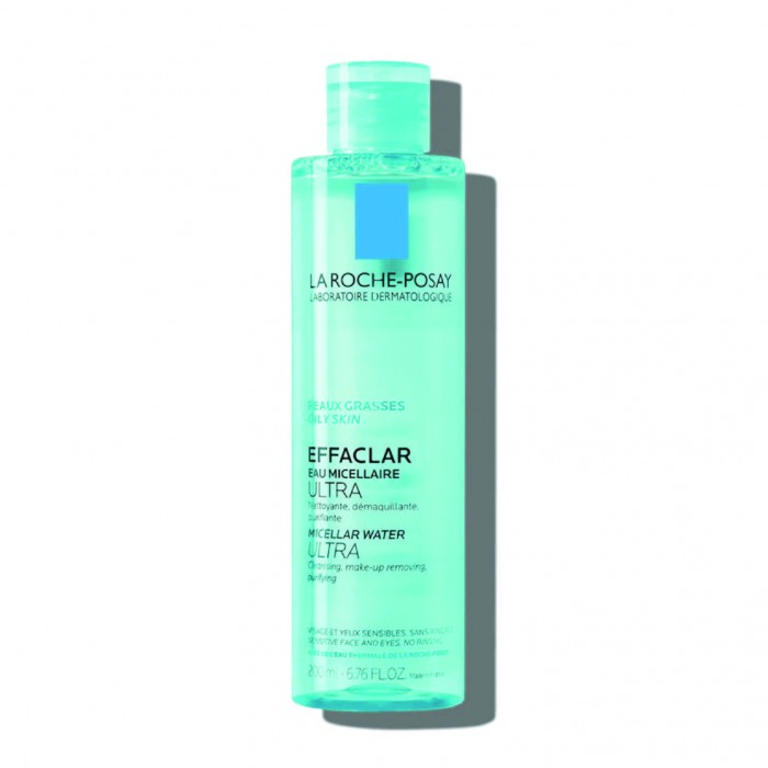 LA ROCHE POSAY Effaclar Micellar Water Ultra Makeup Remover 200ml - Pembersih Muka Miceller Water 卸妝水