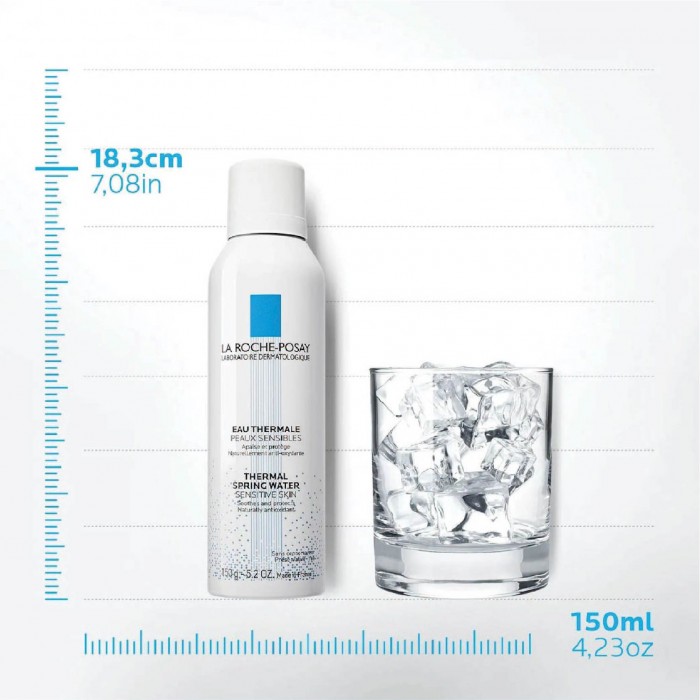 LA ROCHE POSAY Thermal Spring Water Soothing Face Mist Spray 150ml - For Sensitive & Irritated Skin 補水噴霧