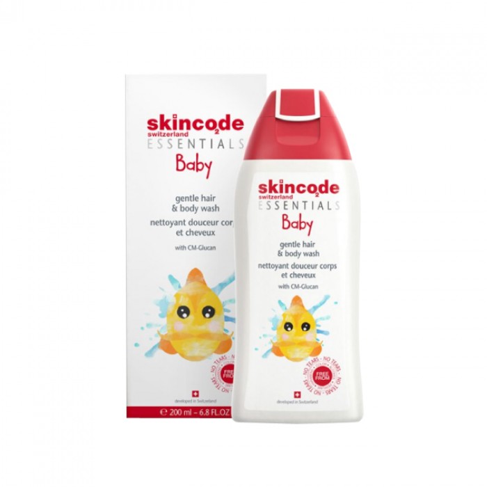 Skincode Essentials Baby Gentle Hair & Body Wash 200ml