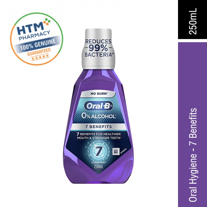 Oral B Oral Hygiene 250ml - 7 Benefits