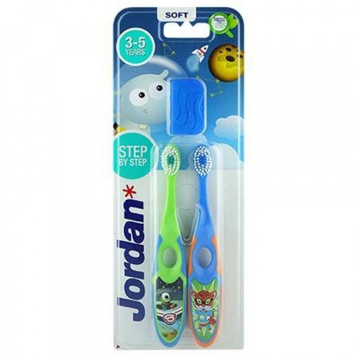 Jordan Step 2 (Age 3-5) Toothbrush 2's