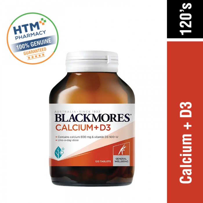 Blackmores Calcium+D3 120's (New)