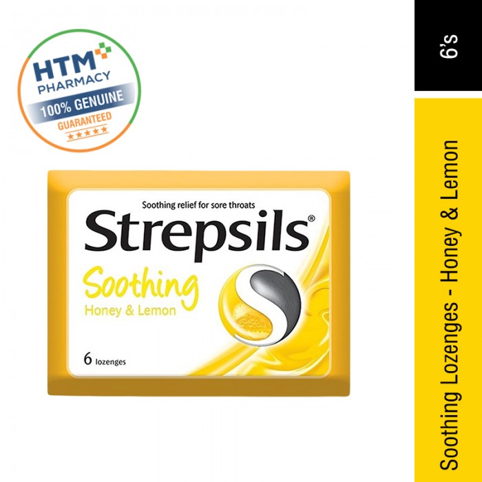 STREPSILS HONEY & LEMON 6'S