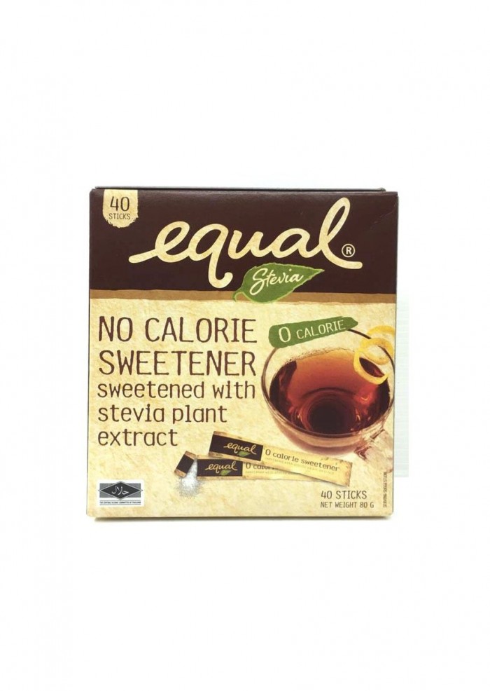 EQUAL STEVIA STICK 40'S