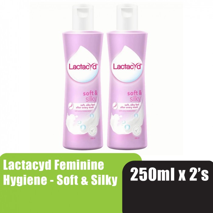 Lactacyd Feminine Hygiene 250ml x 2 - Soft & Silky