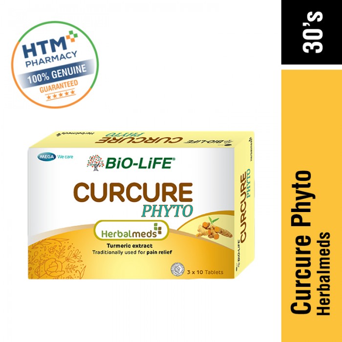 Bio-Life Herbalmeds Curcure Phyto 30'S