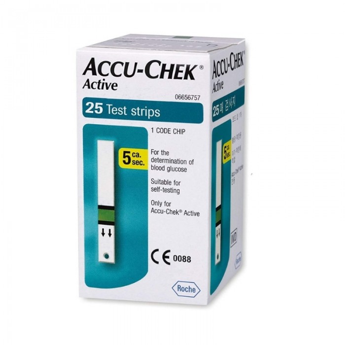 Accu-chek Active Strip 25's