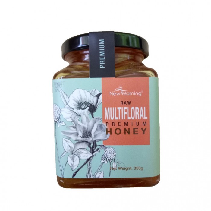 New Morning Raw Multifloral Honey