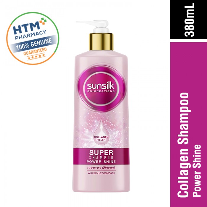 Sunsilk Collagen Shampoo 380ml - Power Shine (New)