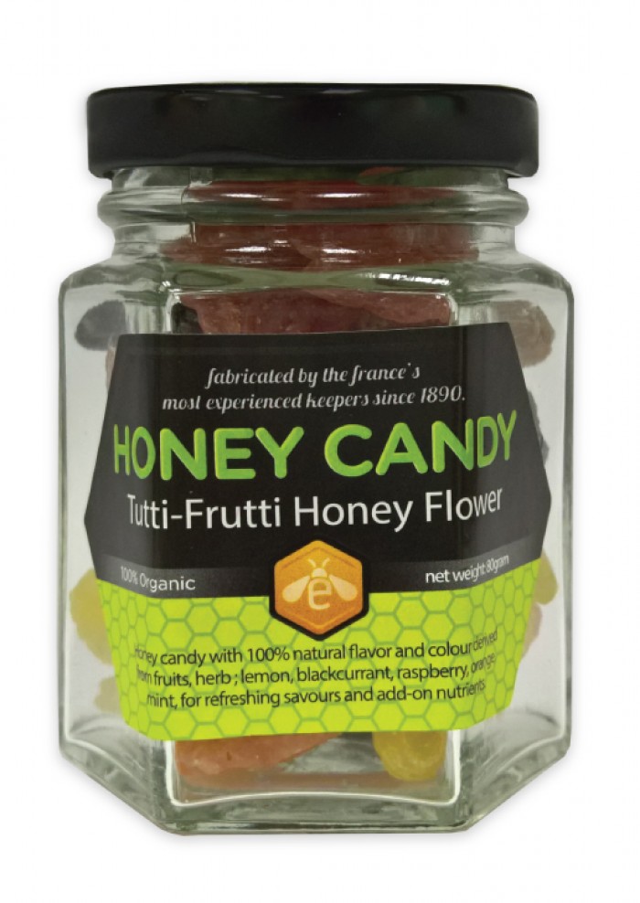 Earth Living Earth Honey Candy 80g - Tutti Frutti Honey Flower