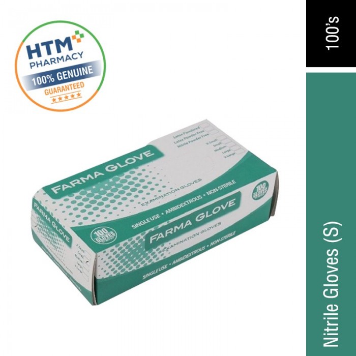 Nitrile Gloves (S) 100's