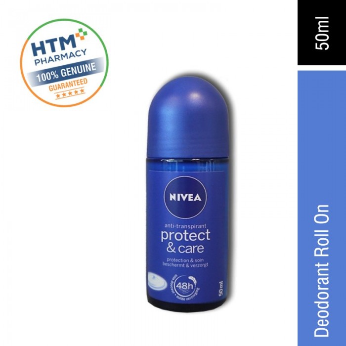 Nivea Deodorant Roll On 50ml - Protect & Care