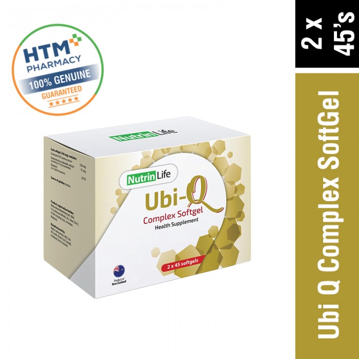 [Q10] NutrinLife Ubi-Q Complex 2 x 45's