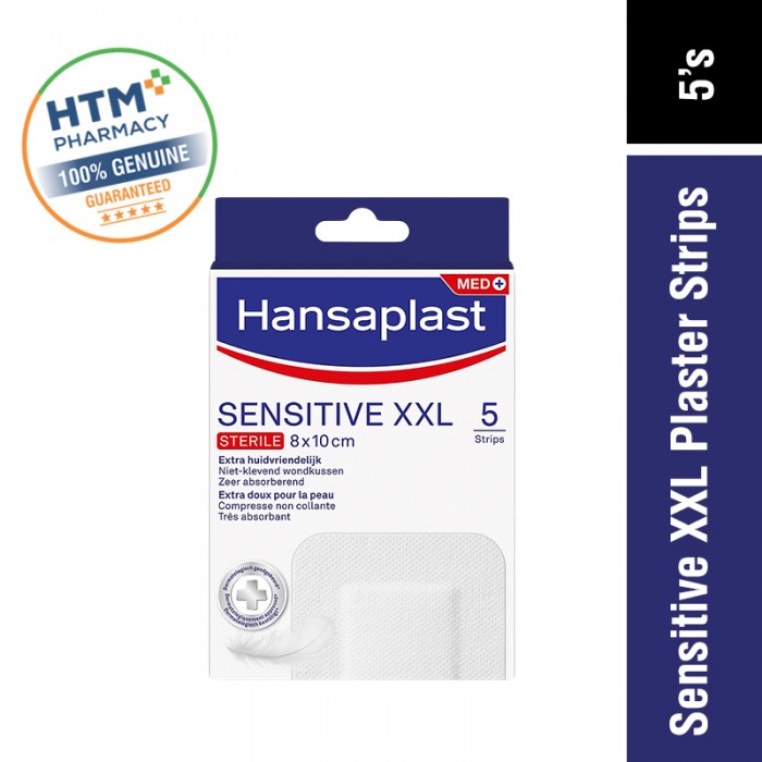 Hansaplast Sensitive XXL 5's (48626)