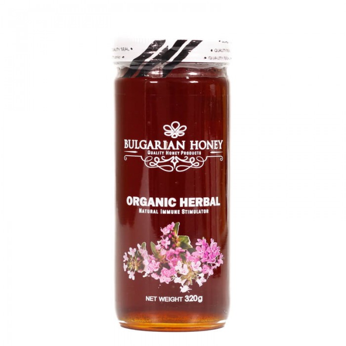 Bulgarian Organic Herbal Honey 320G