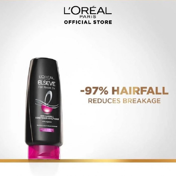 Loreal Elseve Fall Resist 3X Conditioner 280ml - Anti-Hair Fall