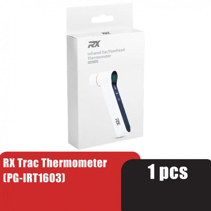 RX Trac Thermometer Digital 溫度計 体温 (Suitable for forehead and ear use )