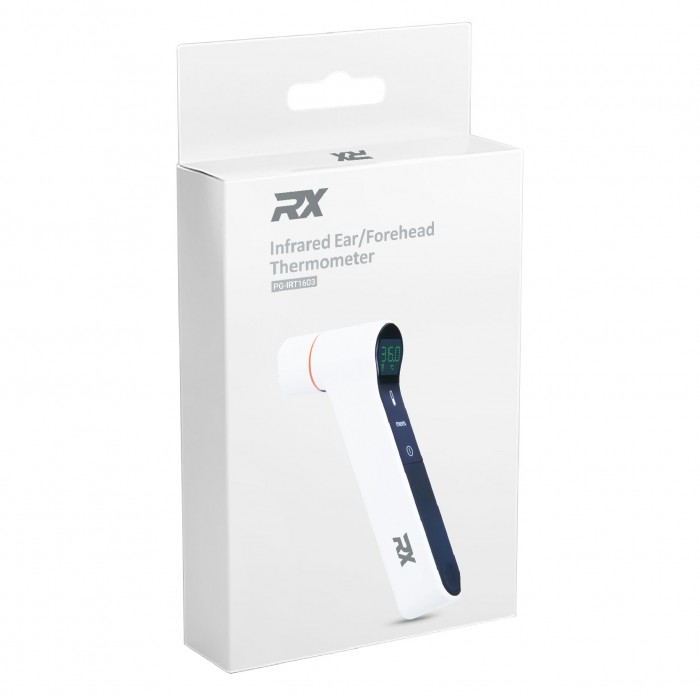 RX Trac Thermometer Digital 溫度計 体温 (Suitable for forehead and ear use )