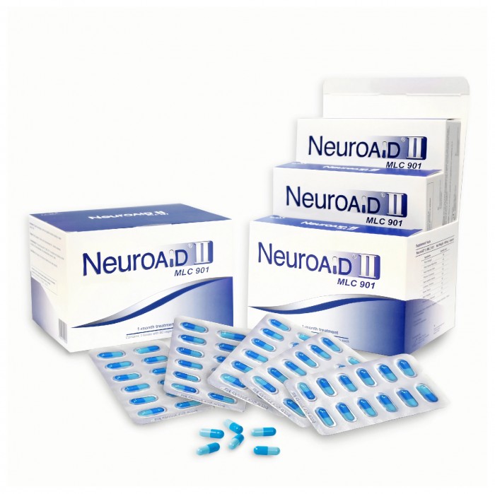 NEUROAID II MLC 901 Capsules 180's - For General Health Maintenance & Strengthening Body