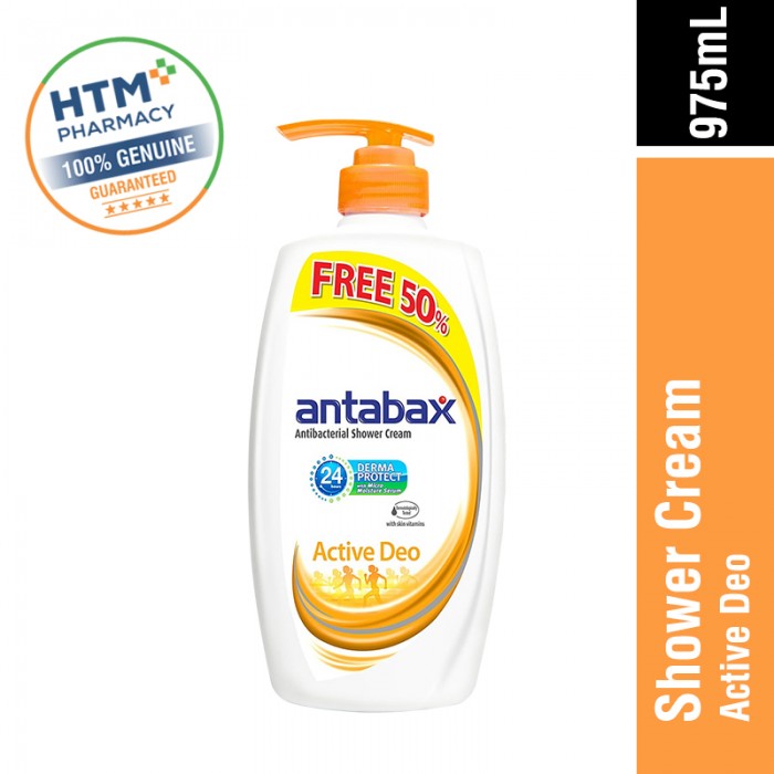 Antabax Shower Cream 975ml - Active Deo