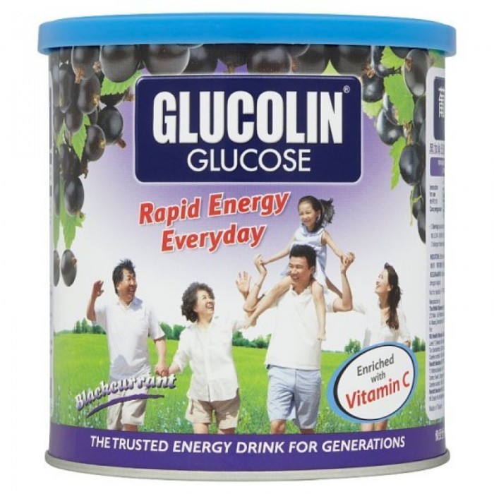 Glucolin Glucose With Vitamin C - Blackcurrant