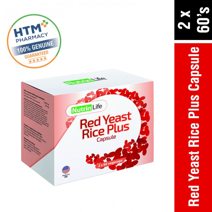 Nutrinlife Red Yeast Rice Plus 60's x 2