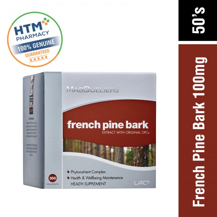 Gnc Lac Mas’s OPC + French Pine Bark Ext 100MG 50 Tabs