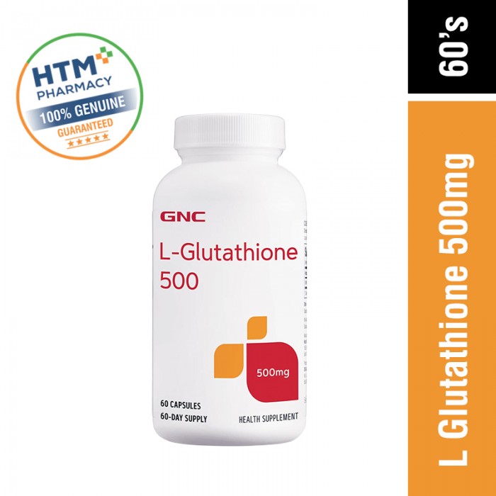 Gnc L-Glutathione 500mg 60's