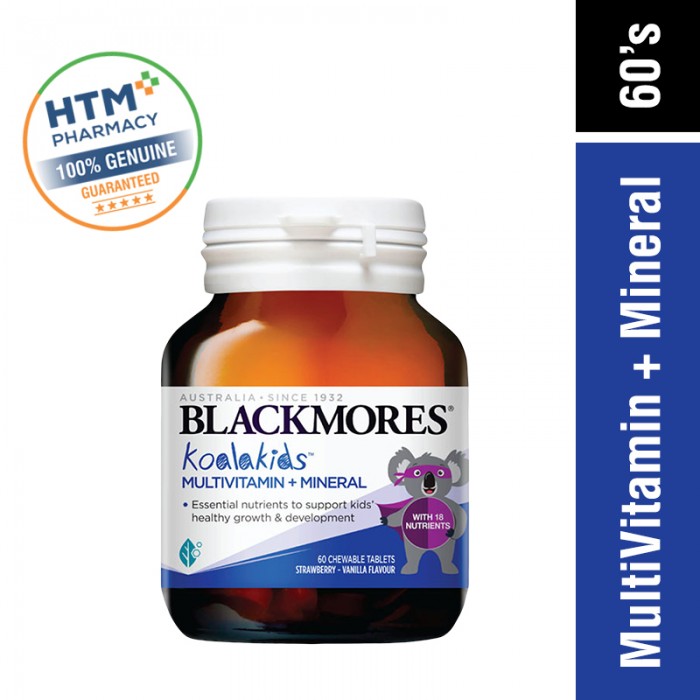 Blackmores Koalakids Multivitamins + Minerals 60's (New)