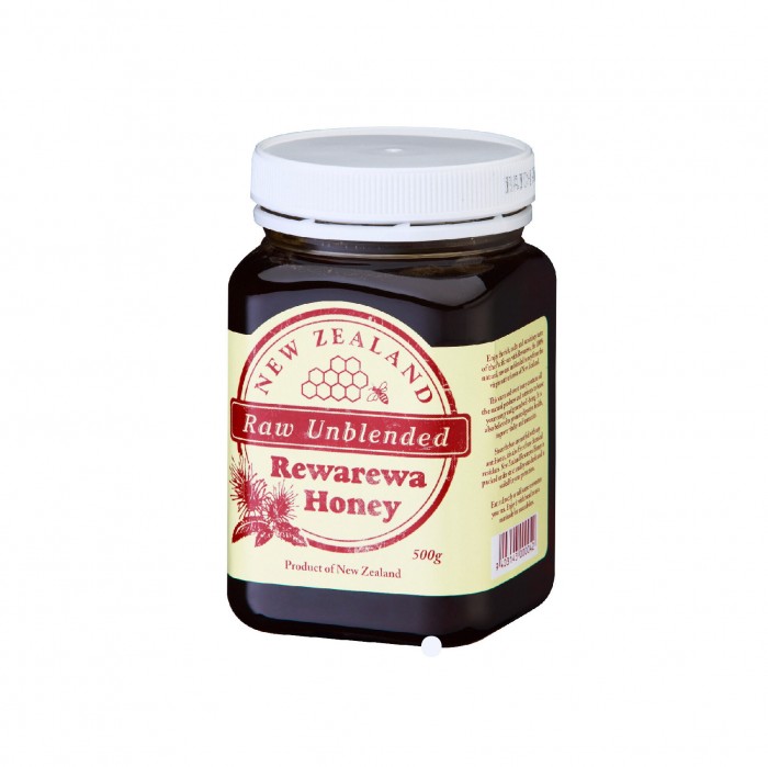 NEW ZEALAND Raw Unblended Rewarewa Honey 500g