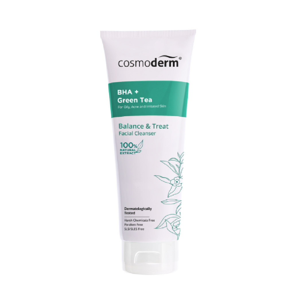 Cosmoderm Natural Balance and Treat Facial Cleanser 100ml