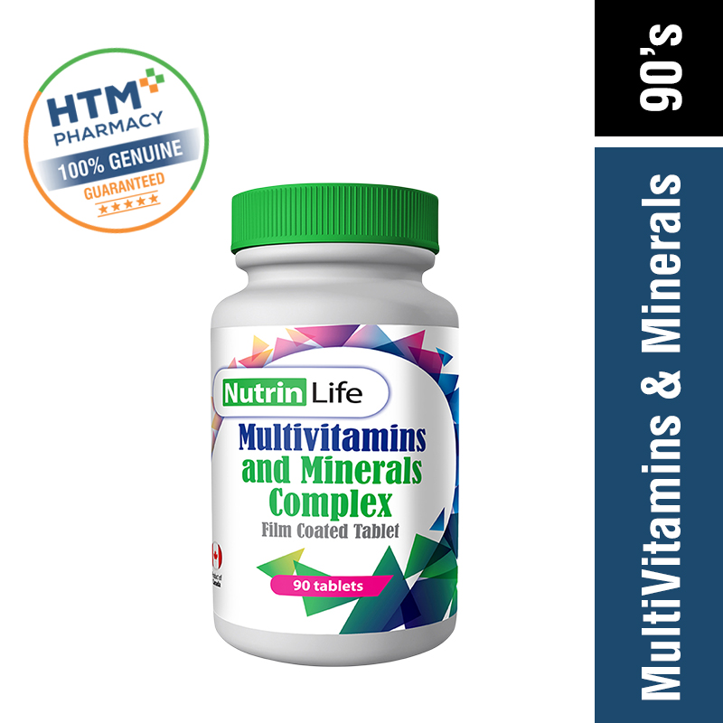 Nutrinlife Multivitamin & Minerals 90's