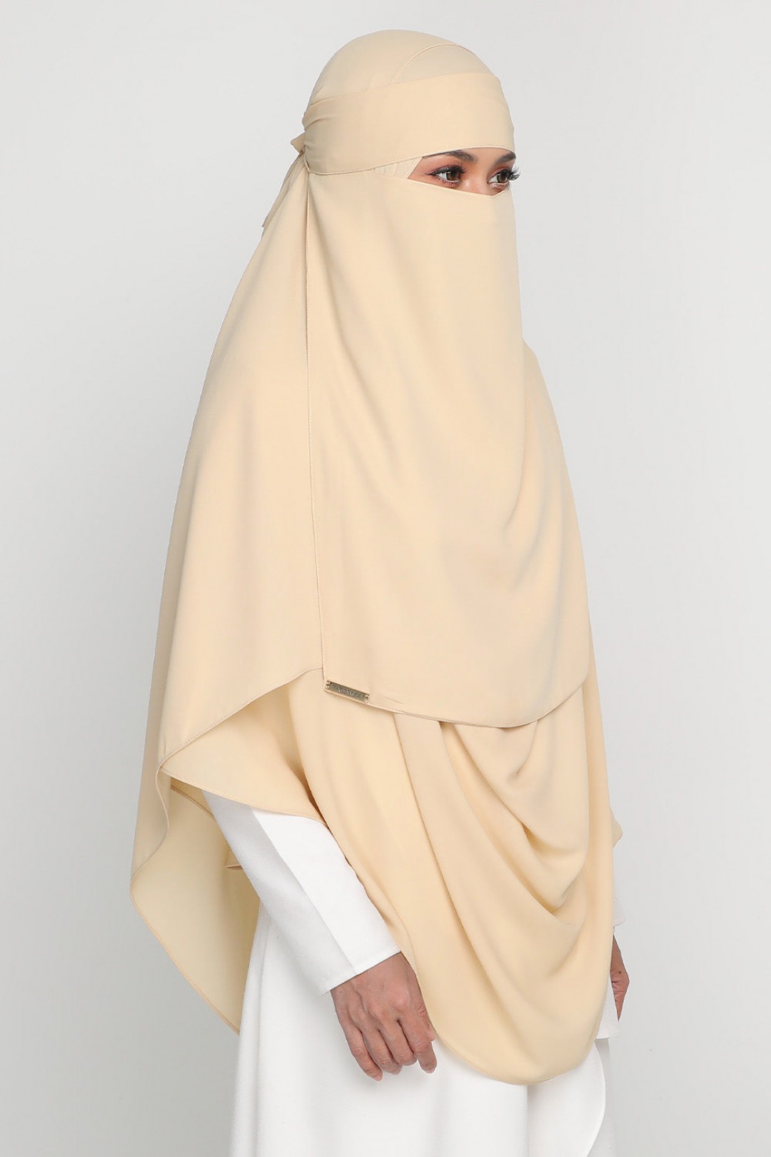 [AS-IS]- Niqab Creamy Corn